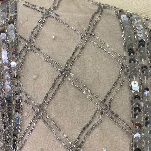 VINTAGE beaded and sequins blouse - Picture 5 of 7